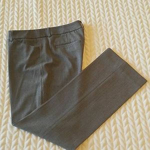 Express charcoal plaid Editor pants